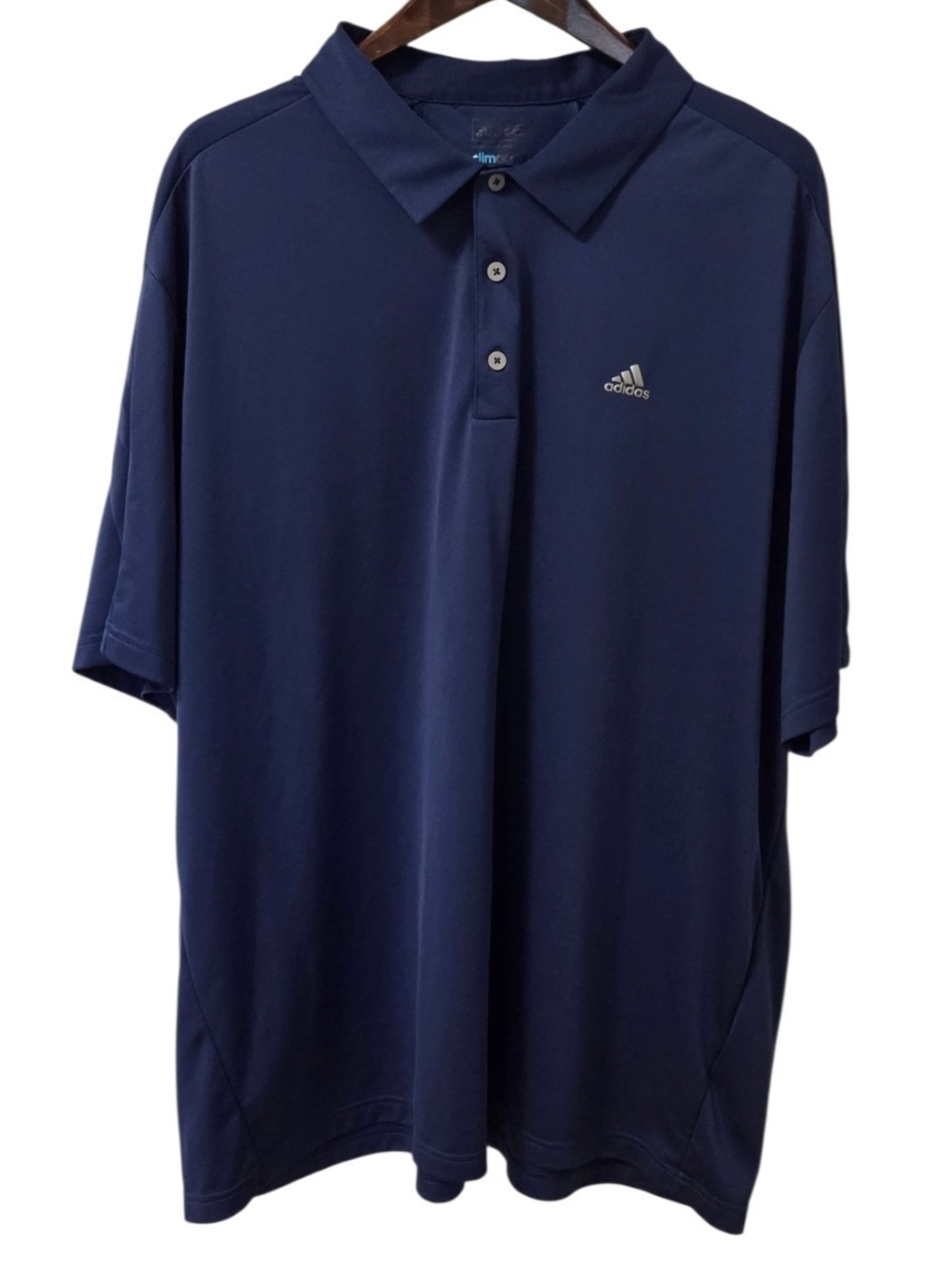 Adidas ClimaCool Men’s 3XL Navy Blue Performance Golf Polo Shirt Short Sleeve